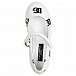 Туфли белые с черным лого Dolce&Gabbana | Фото 4
