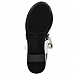 Туфли белые с черным лого Dolce&Gabbana | Фото 5
