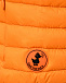 Стеганый жилет с капюшоном, оранжевый Save the Duck | Фото 3