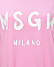 Платье-футболка, розовое MSGM | Фото 6