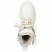 Белые кожаные ботинки Monnalisa | Фото 4