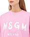 Платье-футболка, розовое MSGM | Фото 7