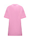 Платье-футболка, розовое MSGM | Фото 4