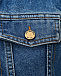 Короткий джинсовый жилет Philosophy Di Lorenzo Serafini | Фото 6