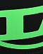 Бейсболка с зеленым лого, черная Diesel | Фото 4