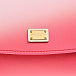 Кожаная сумка розового цвета Dolce&Gabbana | Фото 5