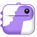 Фотоаппарат моментальной печати DK04, фиолетовый LUMICUBE | Фото 2