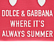 Сумка-шопер, розовая Dolce&Gabbana | Фото 5