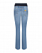 Синие джинсы клеш для беременных Pietro Brunelli | Фото 6