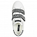 Кеды белые на застежках-липучках с логотипами Dolce&Gabbana | Фото 4