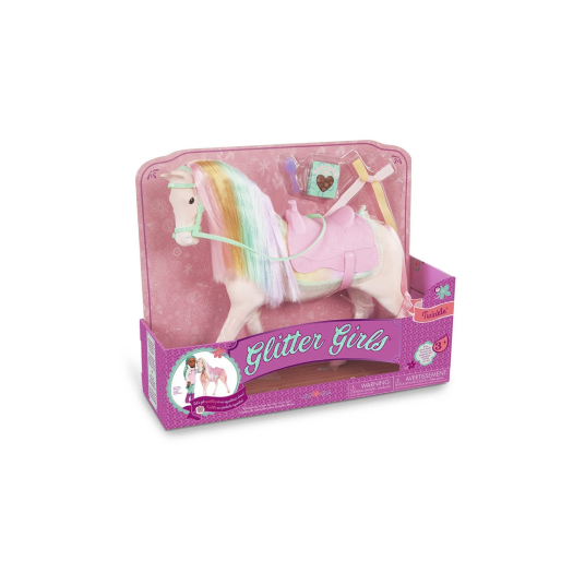 Игрушка Лошадь с разноцветной гривой, 35,5 см Glitter Girls | Фото 1