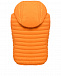 Стеганый жилет с капюшоном, оранжевый Save the Duck | Фото 2