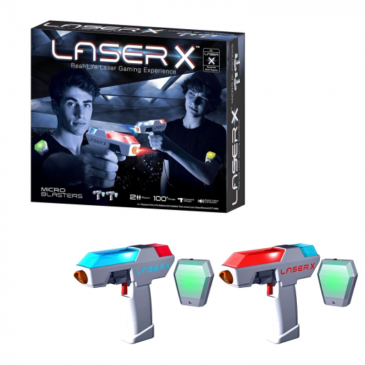 Игровой набор Микро (2 бластера, 2 мишени) Laser X | Фото 1