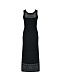Платье с декором &quot;сердце&quot;, черное Mo5ch1no Jeans | Фото 2