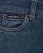 Синие джинсы с карманами карго Dolce&Gabbana | Фото 4