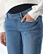 Голубые джинсы для беременных HI-RISE STRAIGHT Pietro Brunelli | Фото 10