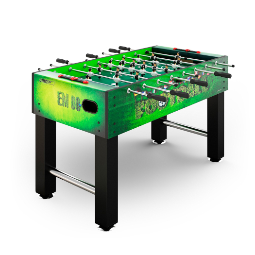 Игровой стол футбол - кикер (140х74 cм), green UNIX Line | Фото 1