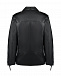 Куртка-косуха из натуральной кожи, черная ALINE | Фото 14