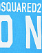 Голубой свитшот с лого Dsquared2 | Фото 3