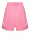 Льняные шорты, розовые ALINE | Фото 5