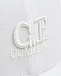 Бейсболка с вышитым лого в тон, белая CP Company | Фото 3