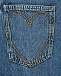 Юбка макси с имитацией &quot;задом наперед&quot;, голубая Mo5ch1no Jeans | Фото 3