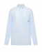 Льняная рубашка в полоску Forte dei Marmi Couture | Фото 1