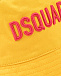 Желтая панама с красным лого Dsquared2 | Фото 4