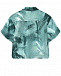 Рубашка с принтом &quot;пальмы&quot;, зеленая Emporio Armani | Фото 2