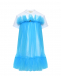 Платье из фатина, голубое TWINSET | Фото 1