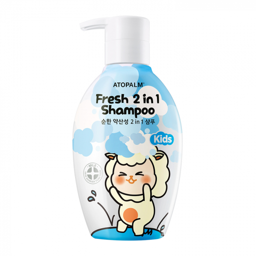 Шампунь для детей 2 в 1 Fresh Shampoo Kids, 380 мл ATOPALM | Фото 1
