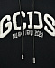 Толстовка-худи с лого из стразов, черная GCDS | Фото 6