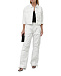 Укороченная джинсовая куртка, белая Mo5ch1no Jeans | Фото 2