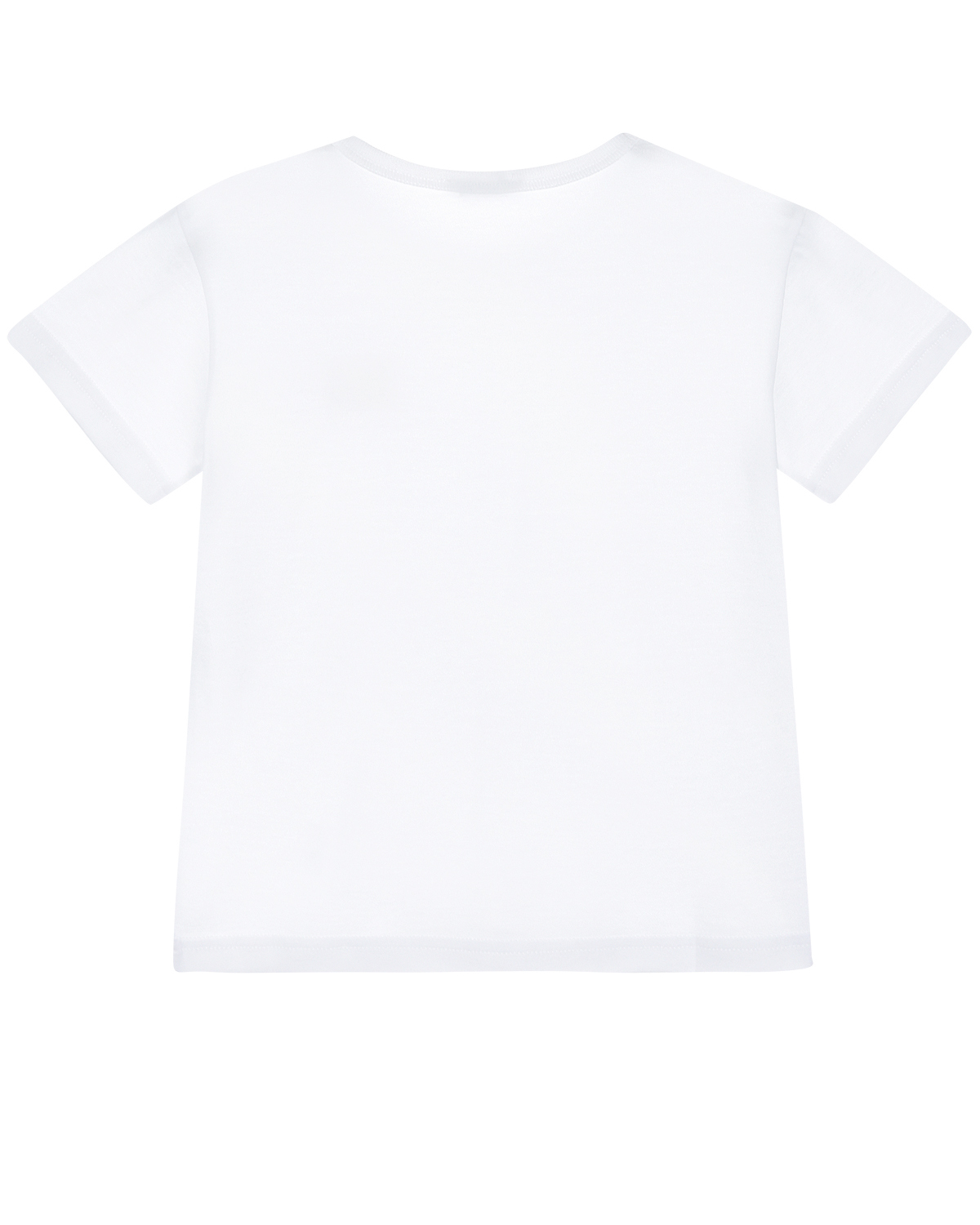 Белая хлопковая футболка Dolce&Gabbana детская - фото 2