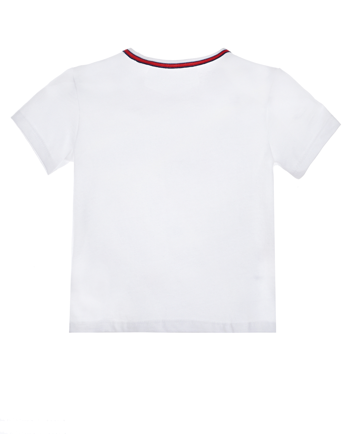 Белая футболка с принтом "парусники" Sanetta fiftyseven детская, размер 68, цвет белый - фото 2