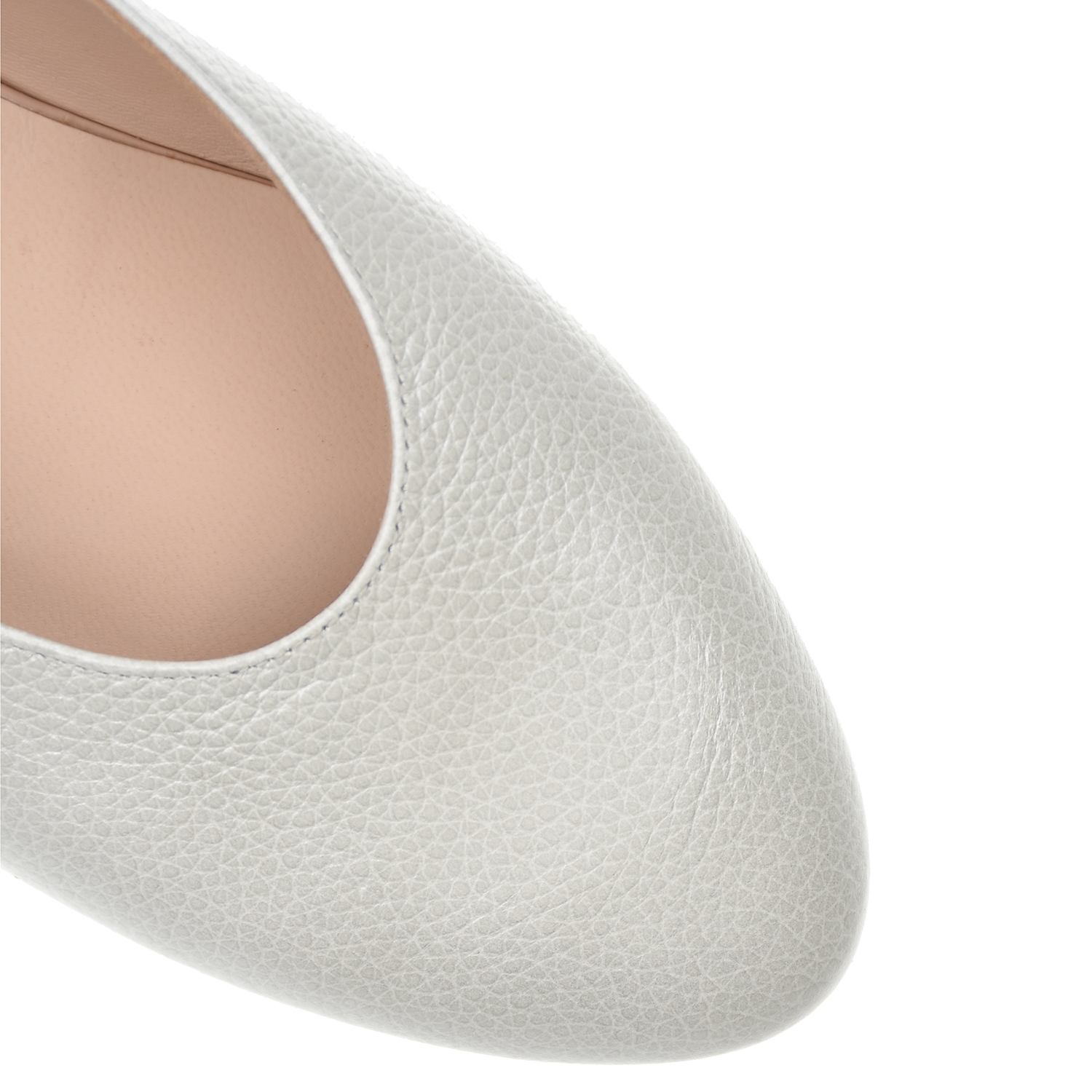 Белые туфли с серебристым ремешком Beberlis детские, размер 35, цвет белый - фото 6