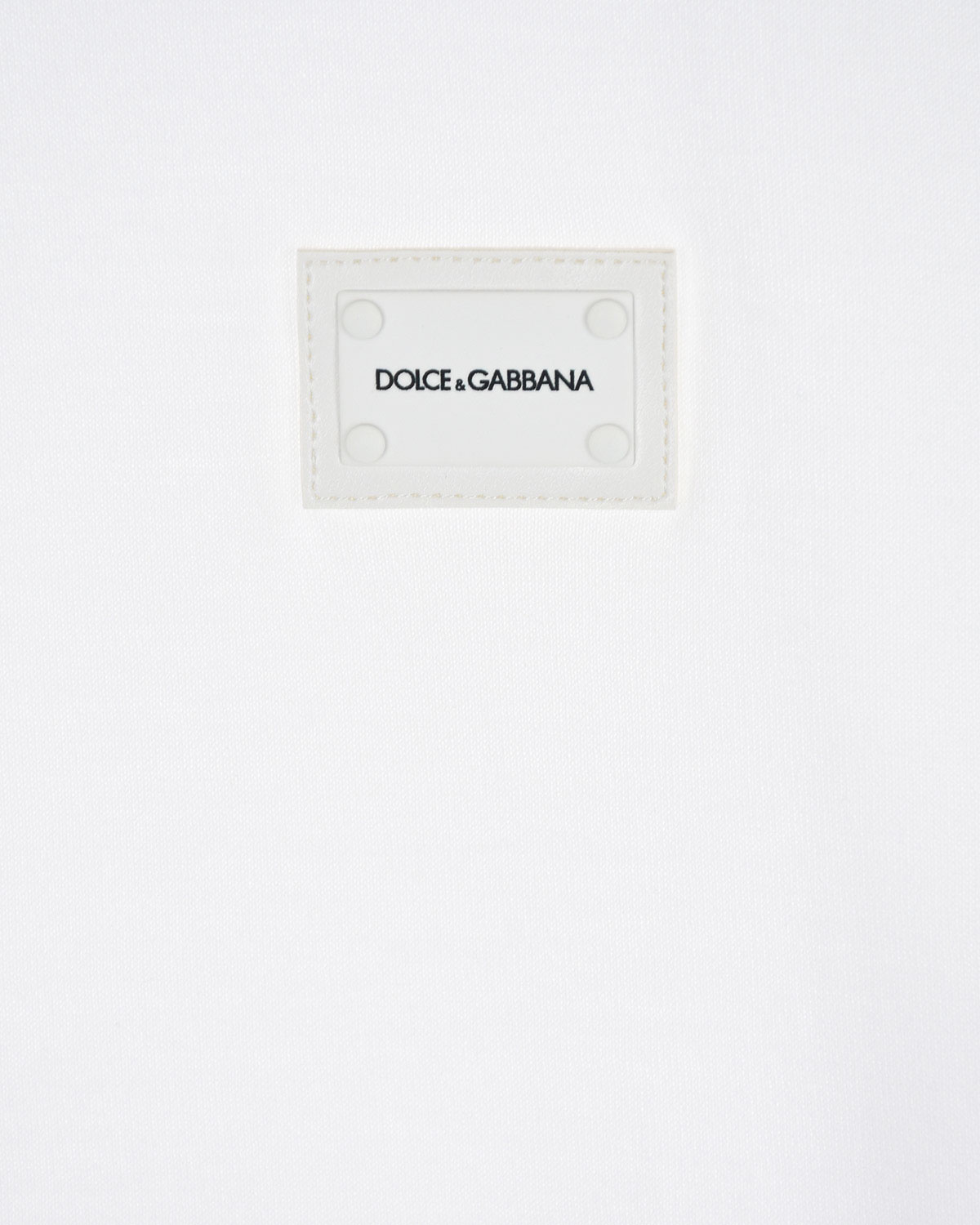Базовая футболка белого цвета Dolce&Gabbana детская, размер 98 - фото 3