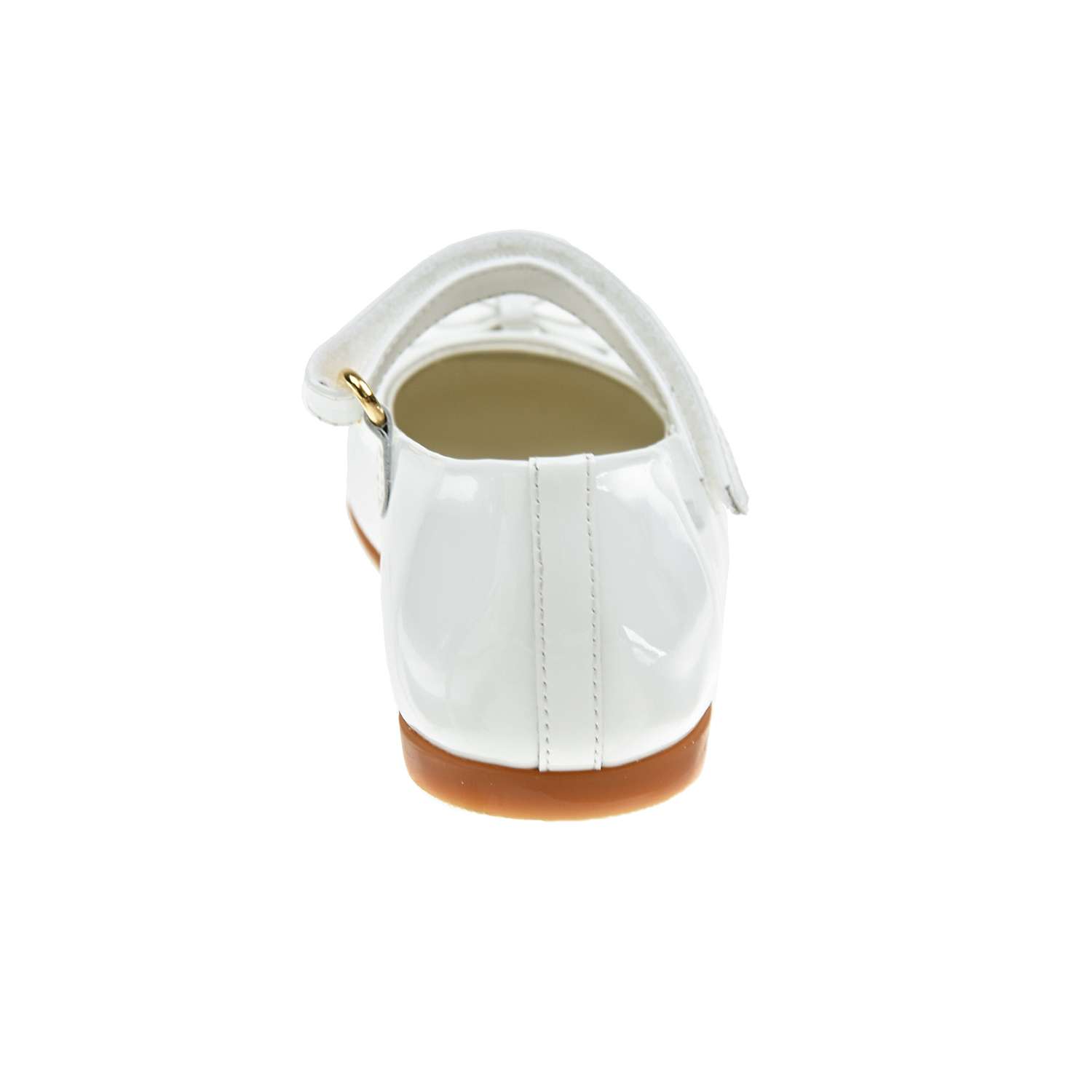 Базовые туфли белого цвета Dolce&Gabbana детские, размер 23 - фото 3