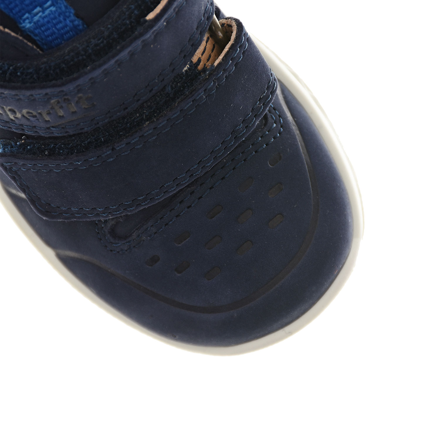 Базовые темно-синие кроссовки SUPERFIT детские, размер 20, цвет синий - фото 6