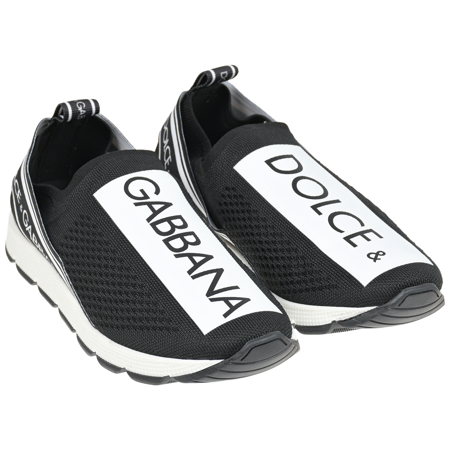 Черные кроссовки-носки Sorrento Dolce&Gabbana черные кроссовки носки с логотипом dolce