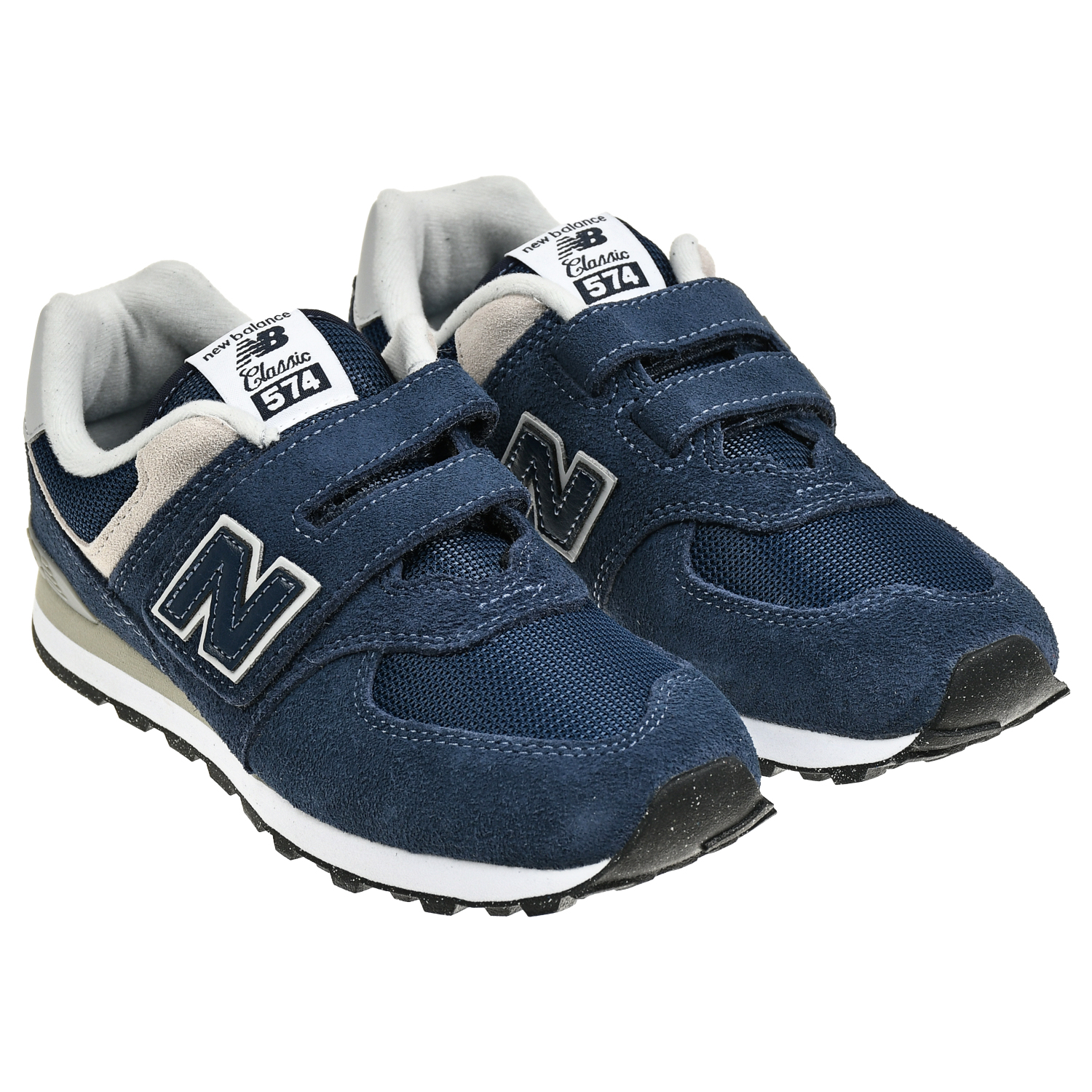 Кроссовки с лого в тон, темно-синие NEW BALANCE, размер 33, цвет нет цвета - фото 1