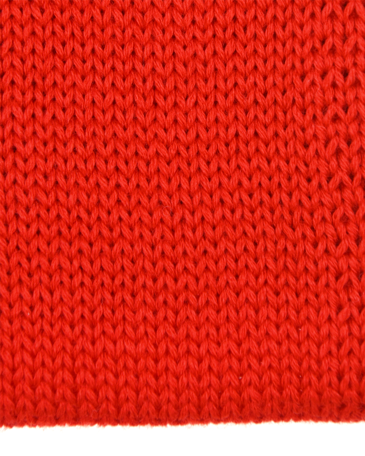 Красный шарф из шерсти Catya детский - фото 3