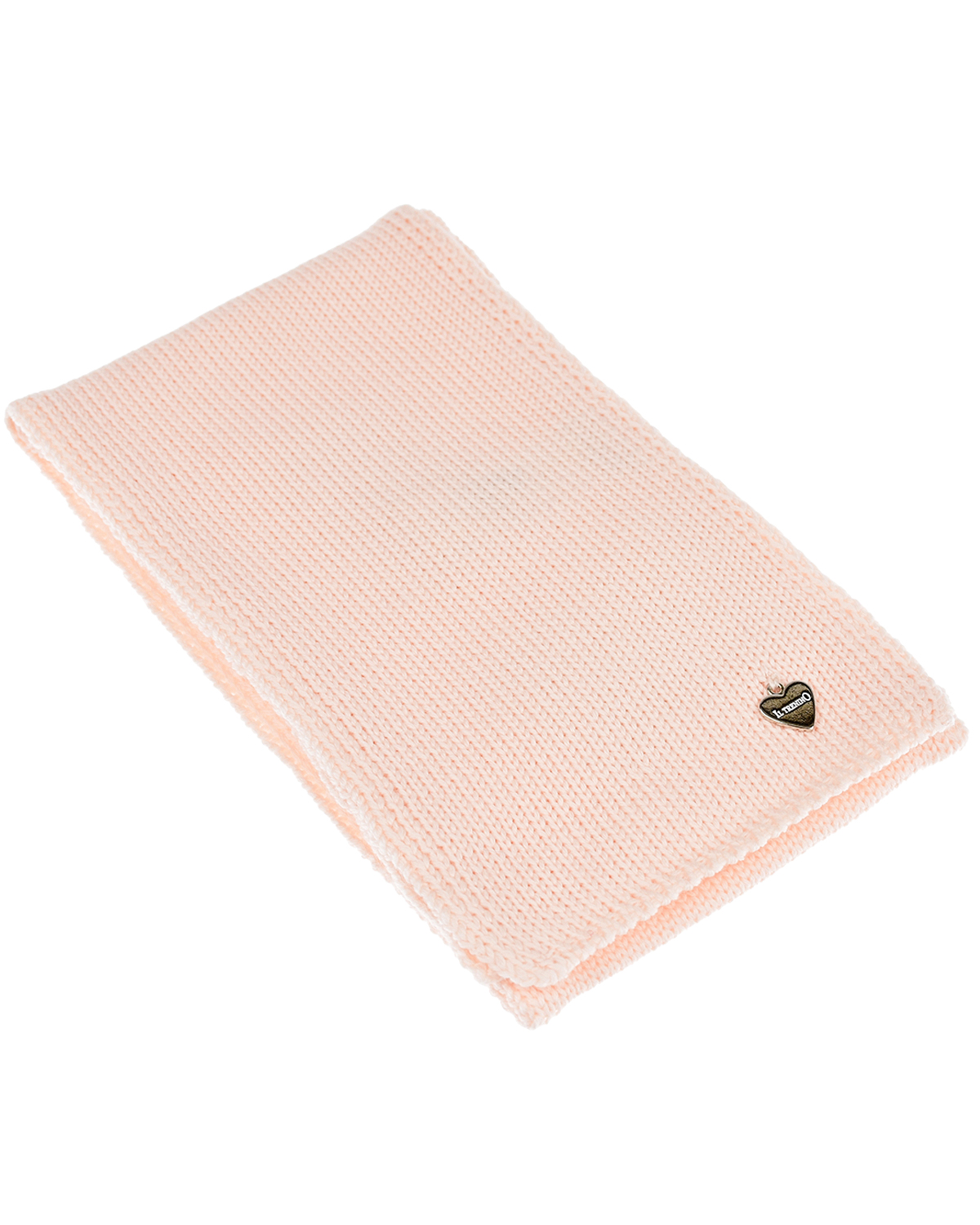 Базовый шарф из шерсти Il Trenino, размер I, цвет розовый