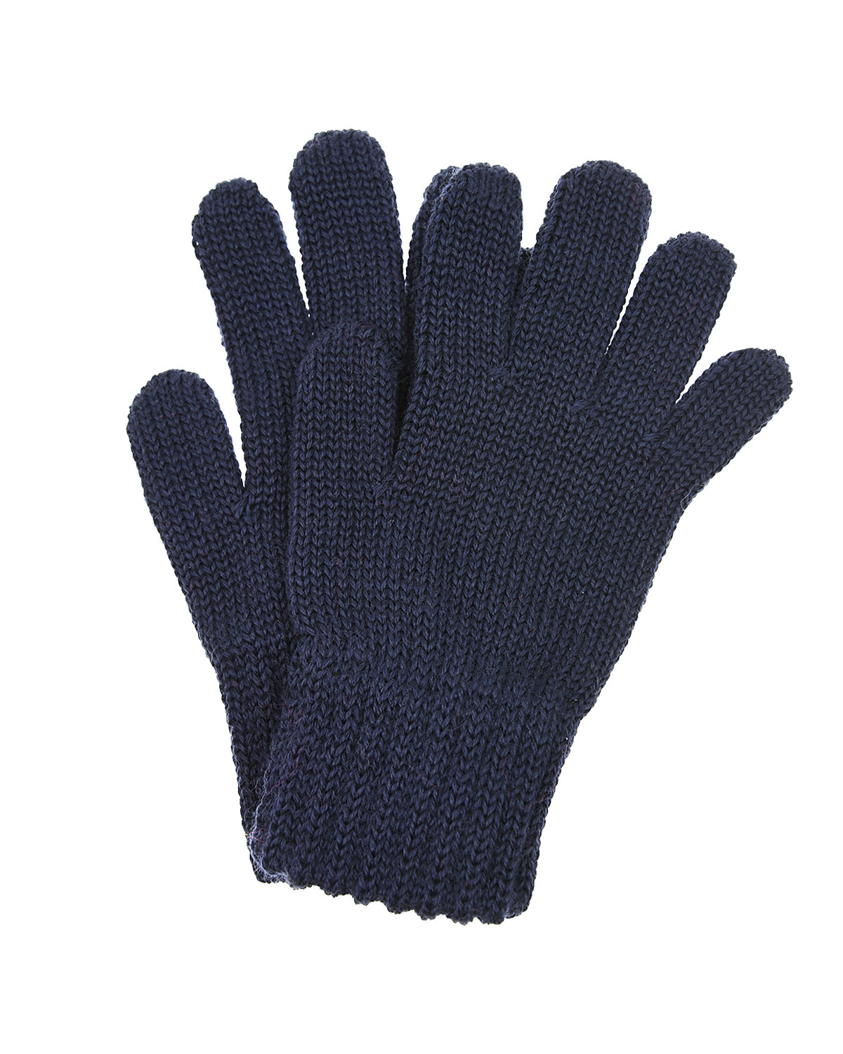 Синие перчатки из шерсти MaxiMo детские - фото 1