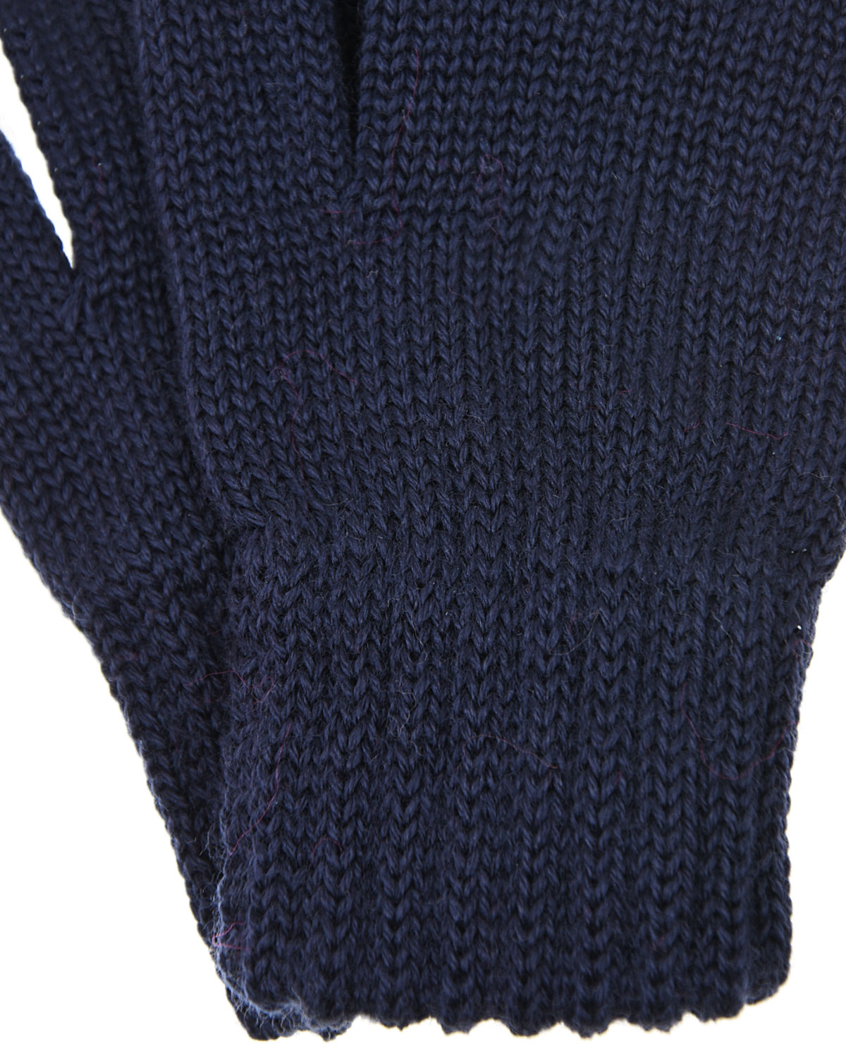 Синие перчатки из шерсти MaxiMo детские - фото 2