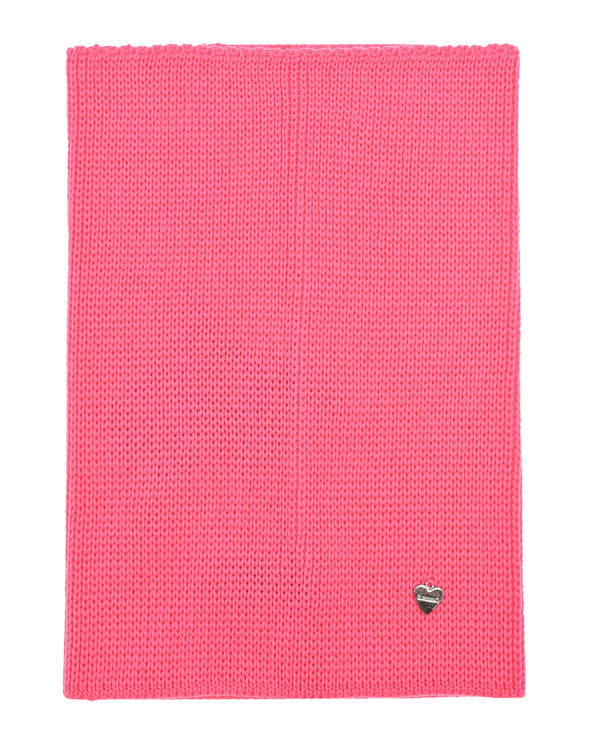 Неоново-розовый шарф-ворот Il Trenino детское, размер unica