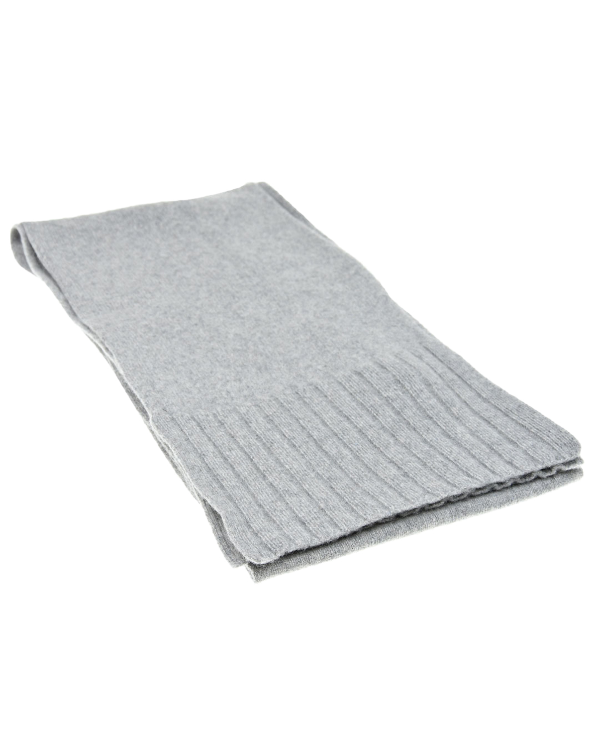 Серый шарф из кашемира и шерсти CAPO детский, размер unica