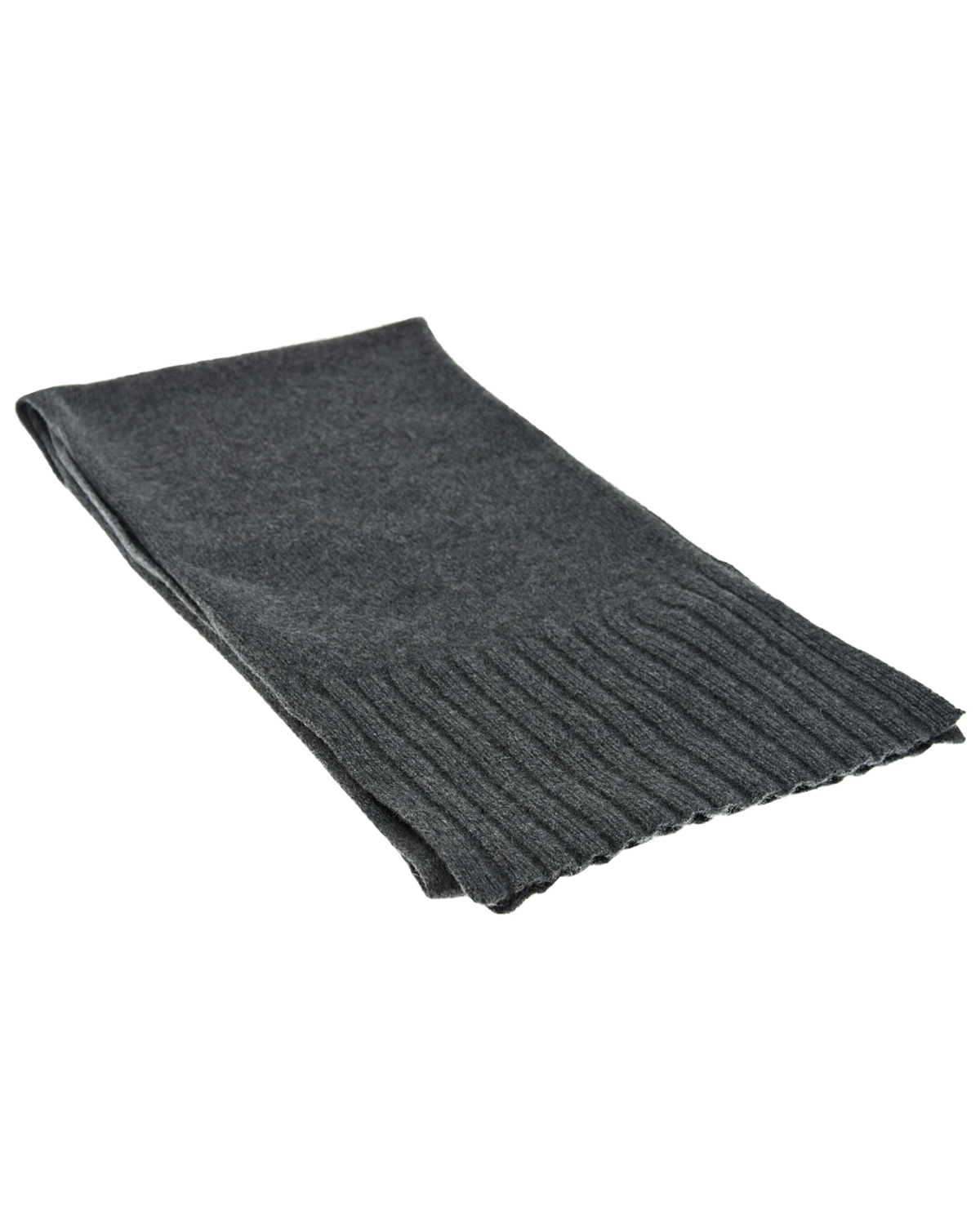 Темно-серый шарф из кашемира и шерсти CAPO детское, размер unica