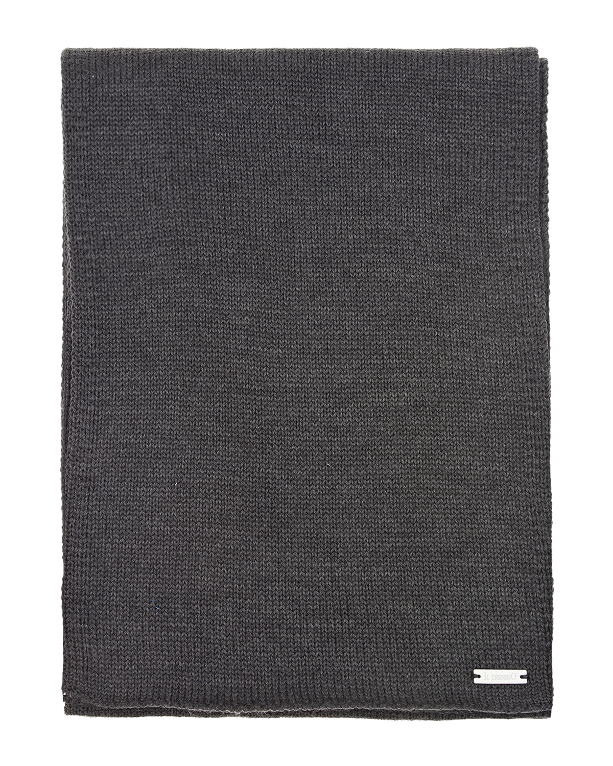 Темно-серый шарф 155х25 см Il Trenino детское, размер unica - фото 2