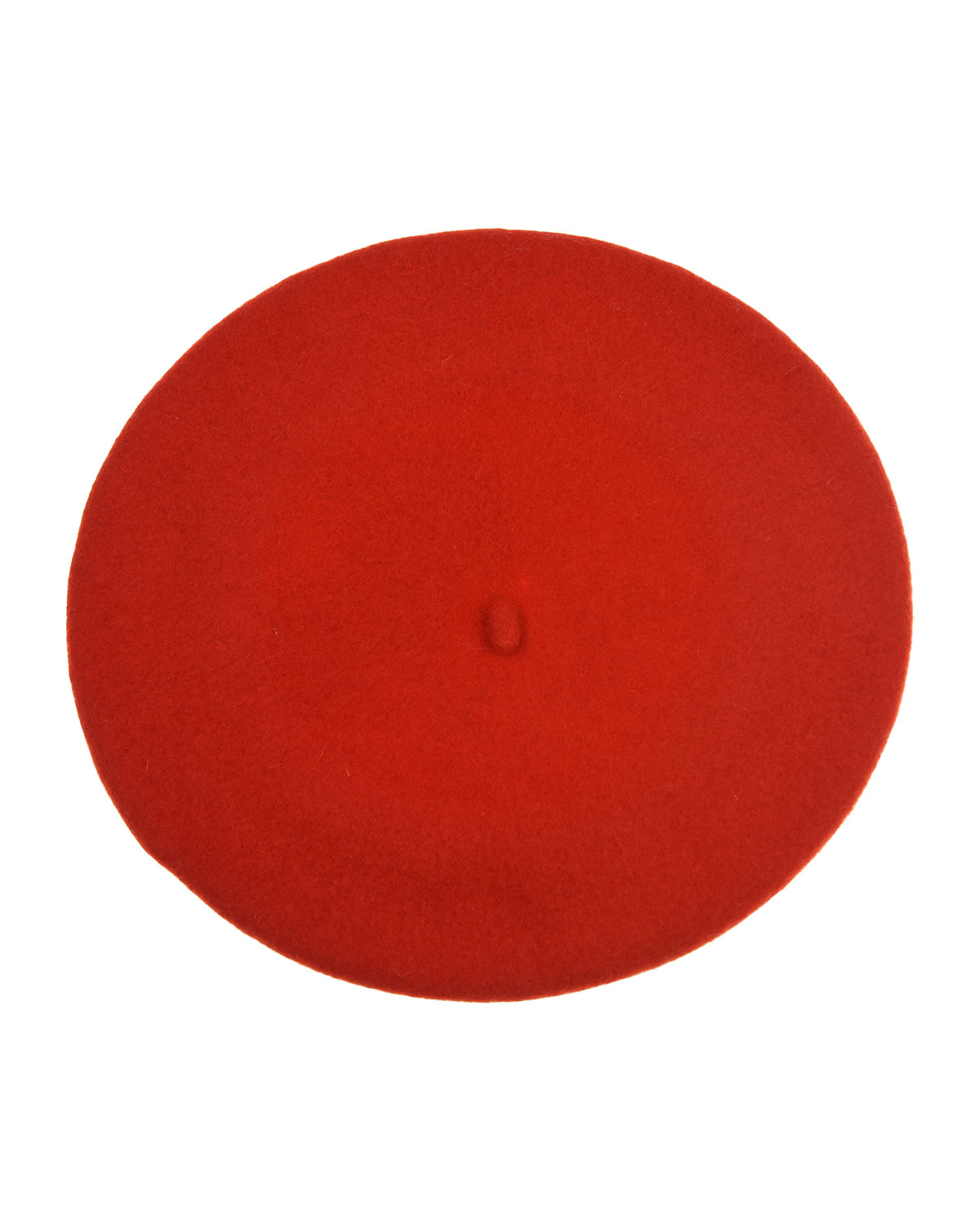 Красный берет из шерсти с подвеской в форме сердечка Il Trenino детский, размер 52 - фото 3